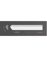 Молдинг для стен гибкий Classic home 4-0201 Flex Молдинг для стен гибкий Classic home 4-0201 Flex