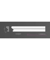 Молдинг для стен гибкий Classic home 4-0221 Flex Молдинг для стен гибкий Classic home 4-0221 Flex