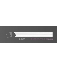 Молдинг для стен гибкий Classic home 4-0350 Flex