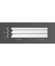 Молдинг для стен гладкий Classic home 4-1210
