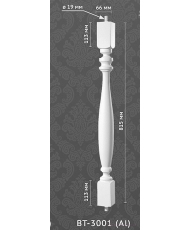 Балюстрады и балясины Classic home BT-3001 (Al)