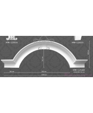 Бордюры дверные Classic home HW-12160