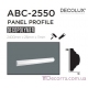 Молдинг гладкий Decolux ABC2550