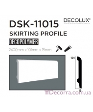 Напольный плинтус гладкий Decolux DSK11015