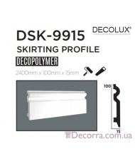 Напольный плинтус гладкий Decolux DSK9915