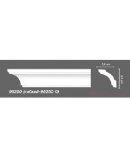 Карниз гладкий Decomaster 96250