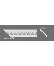 Карниз с орнаментом Decomaster 95676 Карниз с орнаментом Decomaster 95676