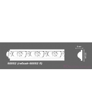 Молдинг для стен гибкий Decomaster 98662 flex