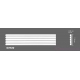 Молдинг для стен гладкий Decomaster 97609