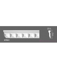 Молдинг для стен с орнаментом Decomaster 97651