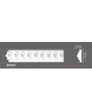 Молдинг для стен с орнаментом Decomaster 98520