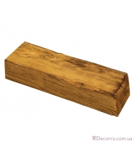 Балка декоративная из полиуретана Decowood Модерн ED 105 (4м) classic светлая 19х13