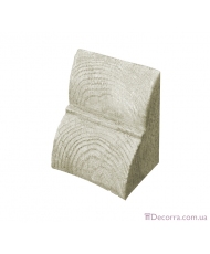 Консоль для декоративных балок Decowood Рустик EQ 017 classic белая 6х9
