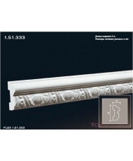 Молдинг для стен гибкий Европласт М-333 (FLEX 1.51.333)