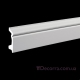 Напольный плинтус гладкий Европласт 6.53.107