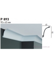 Карниз гладкий Gaudi Decor P 893 (2,00м)