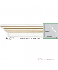 Карниз гладкий Gaudi decor P 2037 