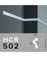 Молдинг гибкий Grand decor HCR 502 (2,44м) Flex