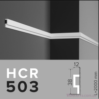 Молдинг гибкий Grand decor HCR 503 (2,44м) Flex
