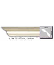 Карниз гладкий Harmony K 203