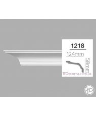 Карниз гладкий 1218 (2,44m) Home decor