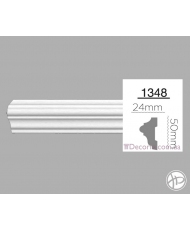 Молдинг гладкий 1348 (2,44m) Home decor