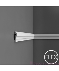 Молдинг для стен гибкий Orac decor Luxxus P7070F