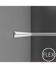 Молдинг для стен гибкий Orac decor Luxxus P8030F