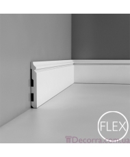Напольный плинтус гладкий Orac decor Luxxus SX118