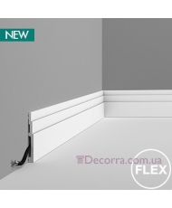 Напольный плинтус гладкий Orac decor Luxxus SX180