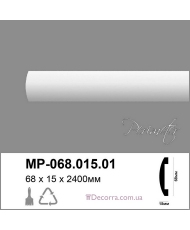 Молдинг гладкий Perimeter MP-068.015.01