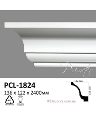 Карниз LED скрытого освещения PCL-1824 