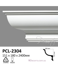 Карниз LED скрытого освещения PCL-2304 