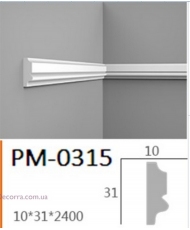 Молдинг гладкий Perimeter PM-0315 