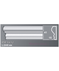 Молдинг гладкий Perimeter PM-0412 