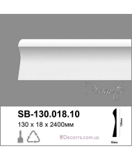 Пристенный напольный плинтус Perimeter SB-130.018.10