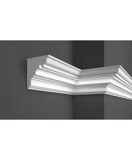 Карниз для фасада LED скрытого освещения Prestige decor KC 307LED (2.00м)