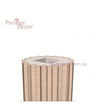 Колонна для фасада Prestige decor LC 102-21 тело с каннелюрами без покр Full (2,00м)