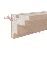Накладка для фасада Prestige decor HC 201 угол внутренний (2,00м)