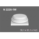 Капители и базы Solid N 2225-1W