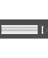 Молдинг для стен гладкий Solid AD 357
