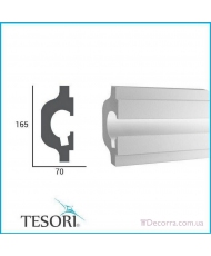 Карниз LED скрытого освещения Tesori KD119
