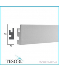 Карниз LED скрытого освещения Tesori KD301