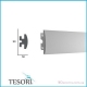 Карниз LED скрытого освещения Tesori KD305