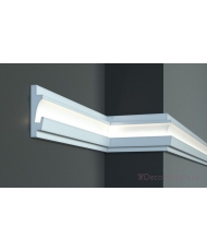 Карниз LED скрытого освещения Tesori KD401