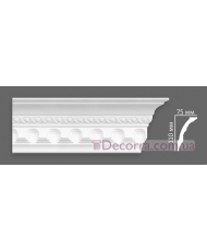 Потолочный багет Villa Deco 23 G 75x110 мм