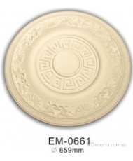 Розетка Classic home (Вип-декор) EM0661