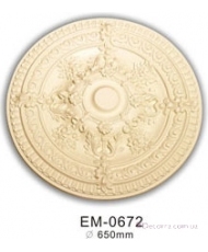 Розетка Classic home (Вип-декор) EM0672