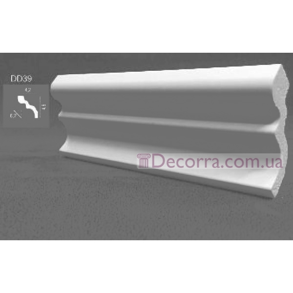 Купить Карниз гладкий Decor dizayn DD39. Купить Карниз гладкий Decor dizayn DD39.