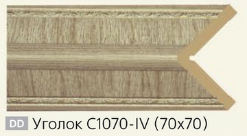 Купить Плинтус Decor-dizayn С1045-IV.